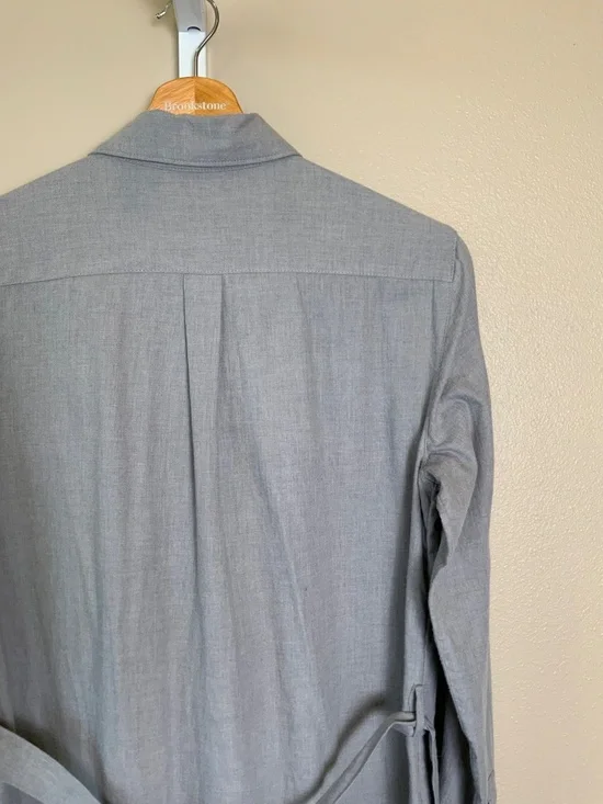 GAP Belted Flannel Shirtdress - Picture 13 of 16